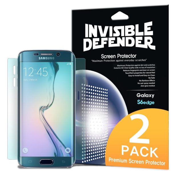 Ringke Invisible Defender Samsung Galaxy S6 Edge Edge to Edge Coverage Case Friendly Protector Ringke Invisible Defender Samsung Galaxy S6 Edge Edge to Edge Coverage Case Friendly Protector
