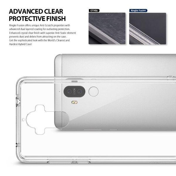 Huawei Mate 9 Dual Layer Ringke Fusion Case - Crystal Clear