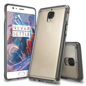 OnePlus 3 / 3T Ringke Hybrid Drop Protection Fusion Case - Smoke Black