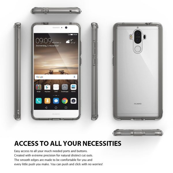 Huawei Mate 9 Dual Layer Ringke Fusion Case - Smoke Black