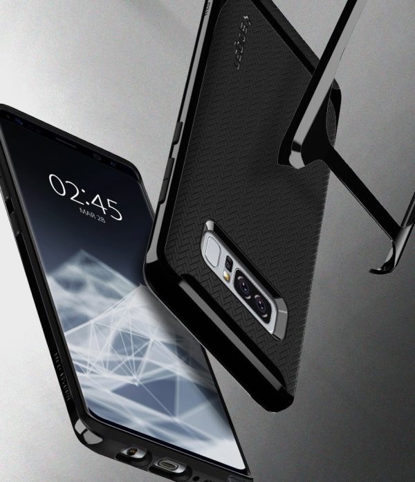 Samsung Galaxy Note 8 Original Spigen Case Neo Hybrid - Shiny Black