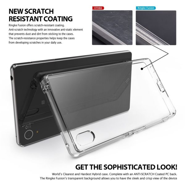 Sony Xperia Z3+ (Z4) Ringke Hybrid Drop Protection Fusion Case