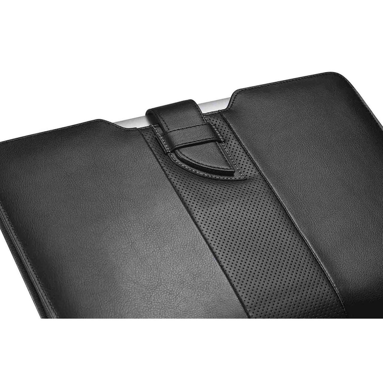 Targus Ultralife Black Executive Leather Sleeve For 13.3 Laptop Bags ...