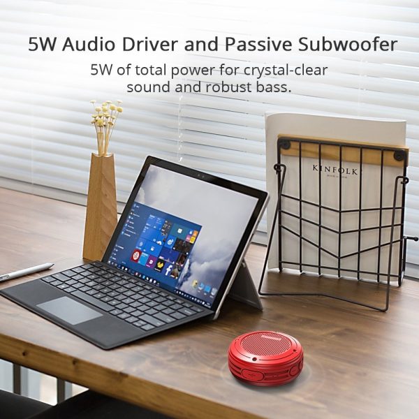 Tronsmart Element T4  Bluetooth Waterproof Portable Speaker - Red