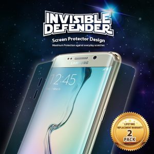 Ringke Invisible Defender Samsung Galaxy S6 Edge Edge to Edge Coverage Case Friendly Protector