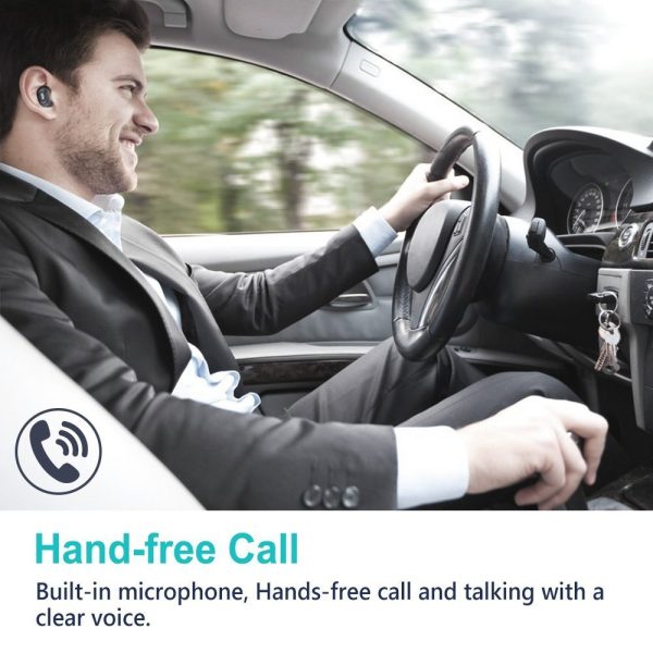 Riversong AirX 2 Mini Bluetooth 4.1 Earphone Headphone Twins True Wireless Earphone Earbuds In-Ear Invisible Earpieces Earpods - Deep Grey