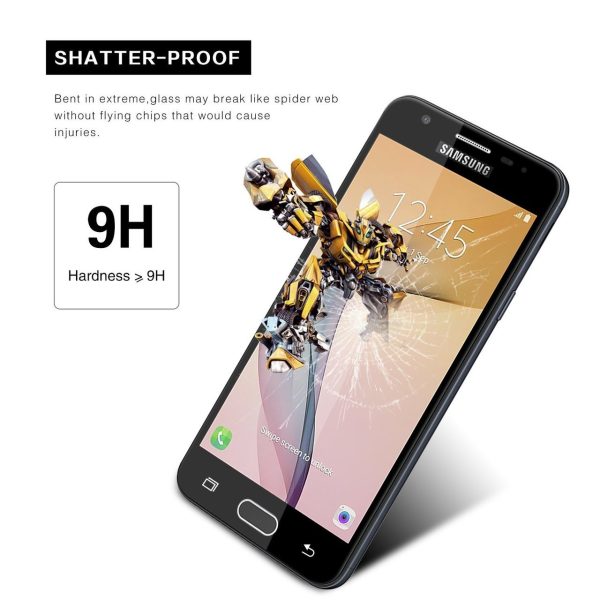 Mocolo Samsung Galaxy J5 Prime Edge to Edge Tempered Glass - Black