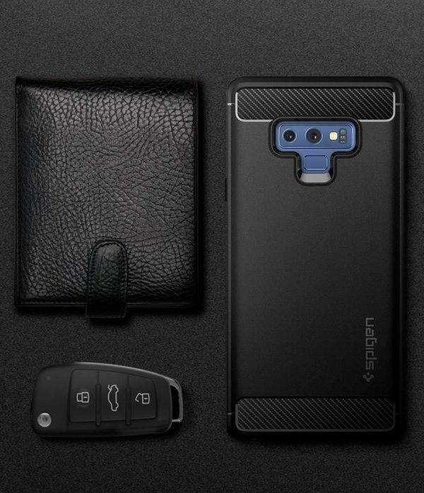 Samsung Galaxy Note 9 Spigen Rugged Armor Case - Matte Black.