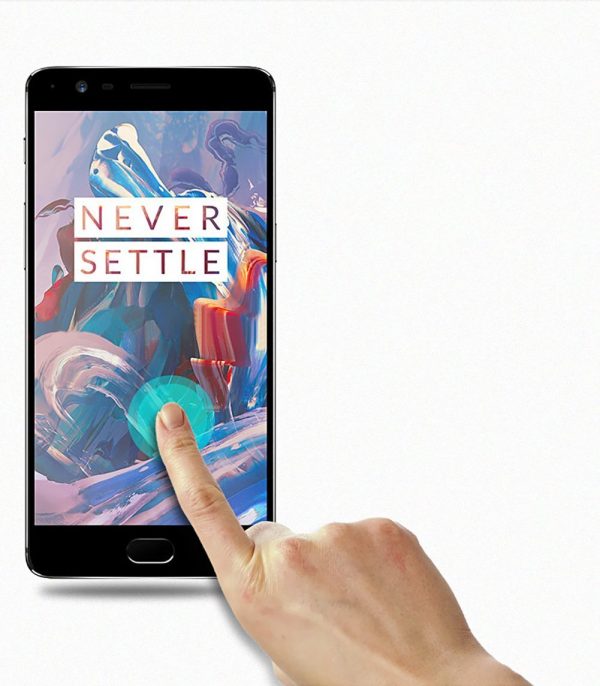 Mocolo OnePlus 3 / 3T Edge to Edge Tempered Glass - Black
