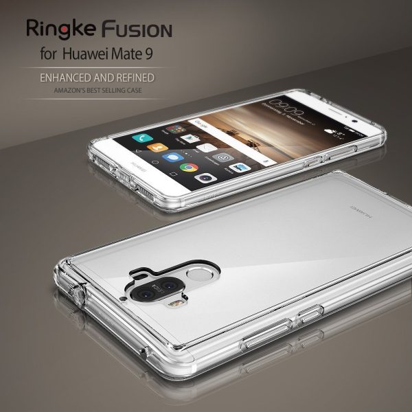 Huawei Mate 9 Dual Layer Ringke Fusion Case - Crystal Clear