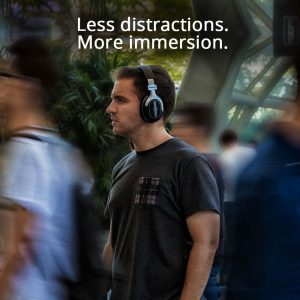 Tronsmart Encore S6 Active Noise Cancelling Headphones with 24 Hours Playtime and Built-in Mic and 3.5mm Audio Jack