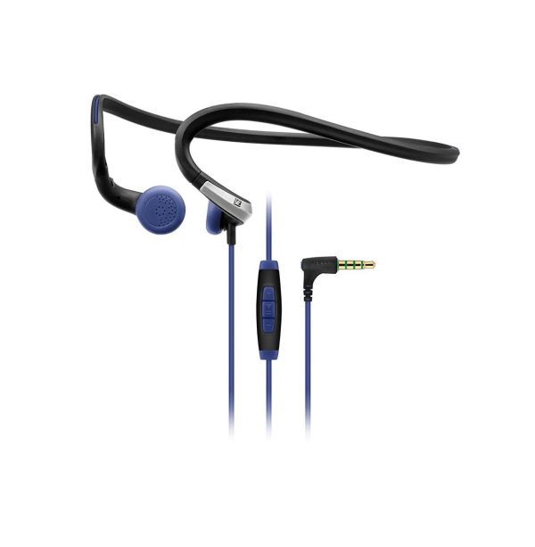 Sennheiser Sports In-Ear Neckband Headphones - PMX 685i Black/Blue Sennheiser Sports In-Ear Neckband Headphones - PMX 685i Black/Blue
