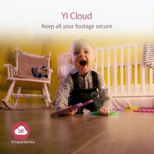 Yi Home Camera Wireless IP Security Surveillance System HDR English Version - White