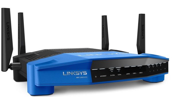 Linksys WRT1900ACS Dual-Band Wi-Fi Router with Ultra-Fast 1.6 GHz CPU