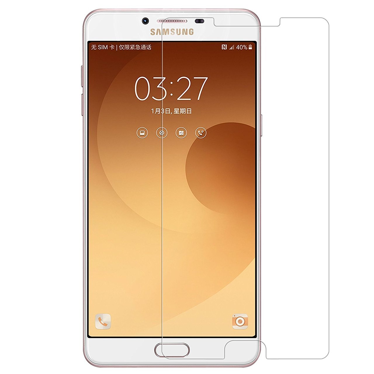 Nillkin Samsung C9 Pro Original Premium Tempered Glass