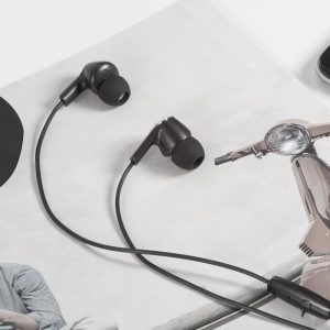 Riversong Deep Bass In-Ear Headphone with Mic (Black)