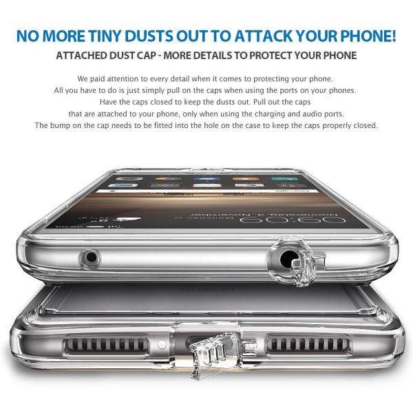 Huawei Mate 9 Dual Layer Ringke Fusion Case - Smoke Black