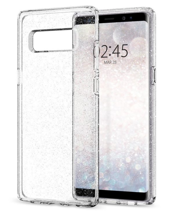 Galaxy Note 8 Spigen Liquid Crystal Glitter Case - Crystal Quartz