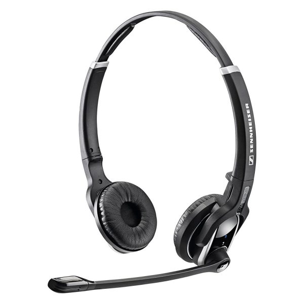 Sennheiser Dual Ear Wireless Office Headset with Microphone - DW Pro 2 Sennheiser Dual Ear Wireless Office Headset with Microphone - DW Pro 2