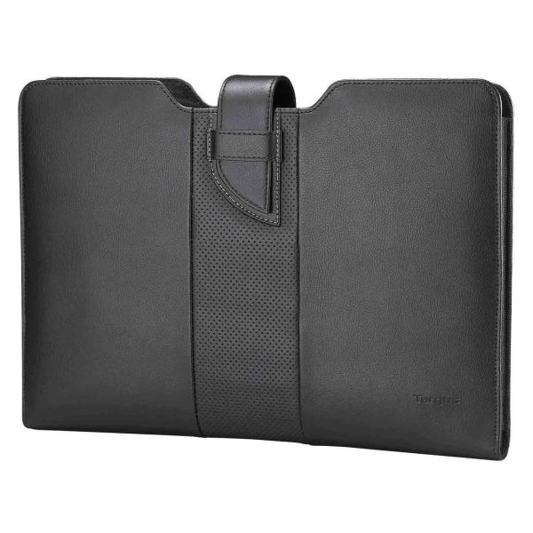 Targus 13.3" Luxury Leather Sleeve for Ultrabook & Macbook - Black  TES606AP Targus 13.3" Luxury Leather Sleeve for Ultrabook & Macbook - Black  TES606AP