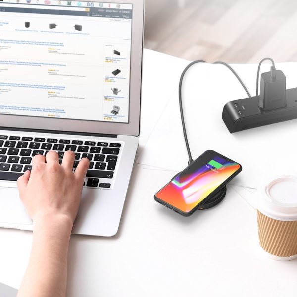 RAVPower Fast Wireless Charger For IPhone & Samsung - RP-PC058