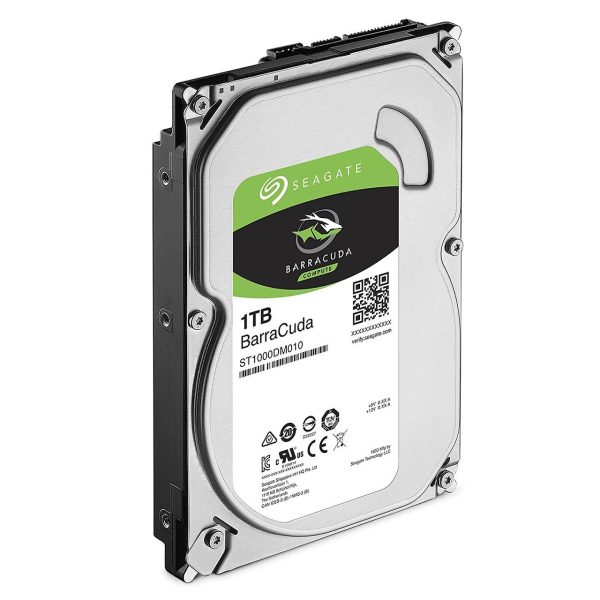 Seagate 1TB BarraCuda SATA 6Gb/s 7200 RPM 64MB Cache 3.5 Inch Desktop Hard Drive