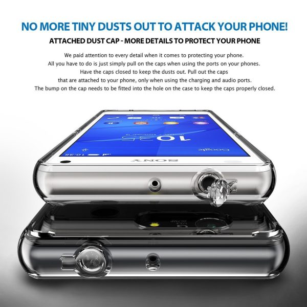 Sony Xperia Z3 Compact Ringke Hybrid Drop Protection Fusion Case Sony Xperia Z3 Compact Ringke Hybrid Drop Protection Fusion Case