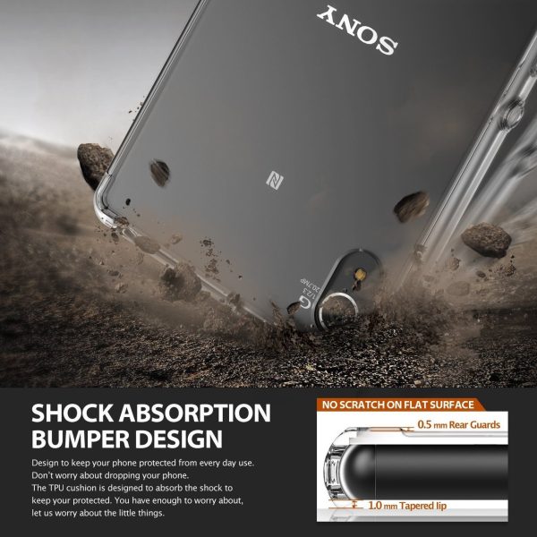 Sony Xperia Z3+ (Z4) Ringke Hybrid Drop Protection Fusion Case