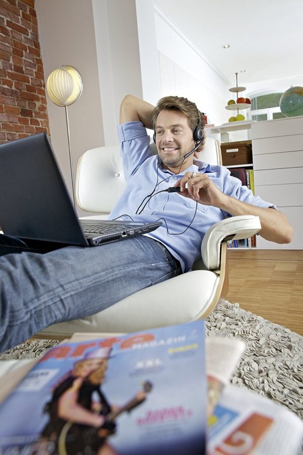 Sennheiser Stereo USB Headset for PC and MAC with In-line Volume and Mute Control - PC 8 USB