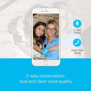 Yi Home Camera Wireless IP Security Surveillance System HDR English Version - Black