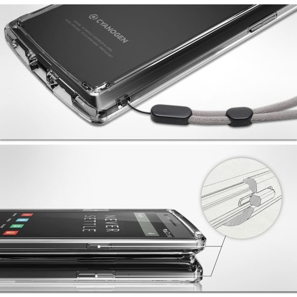 OnePlus One Ringke Hybrid Drop Protection Fusion Case - Crystal Clear OnePlus One Ringke Hybrid Drop Protection Fusion Case - Crystal Clear