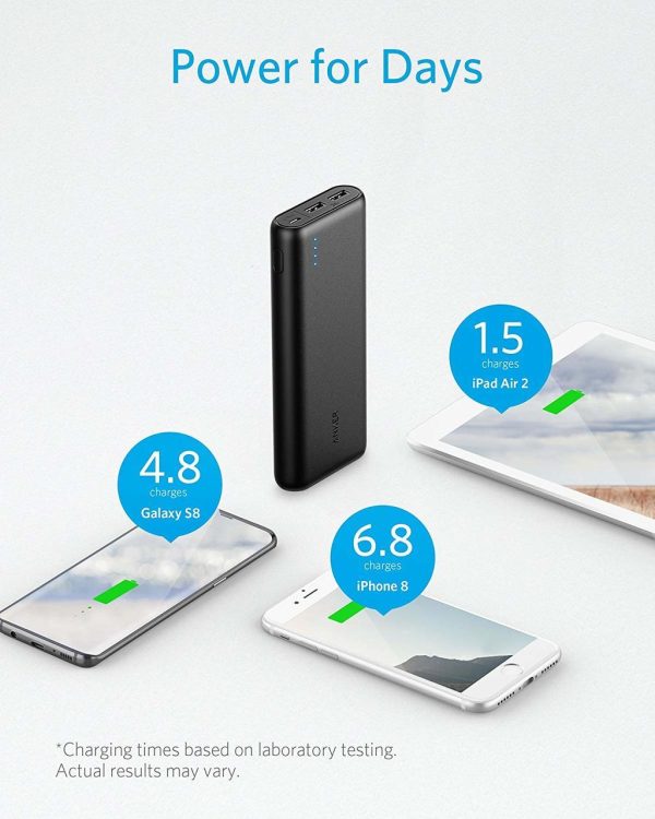 Anker PowerCore 20100mAh Ultra High Capacity Powerbank  - Black (A1271H12) (BB) Anker PowerCore 20100mAh Ultra High Capacity Powerbank  - Black (A1271H12) (BB)