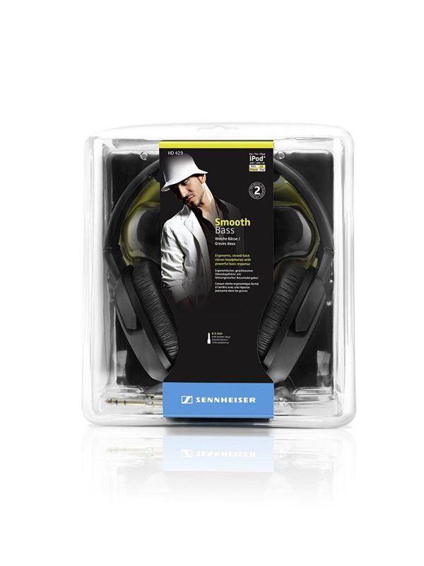 Sennheiser Headphones for Smartphones and Tablets - HD 429 S  Black