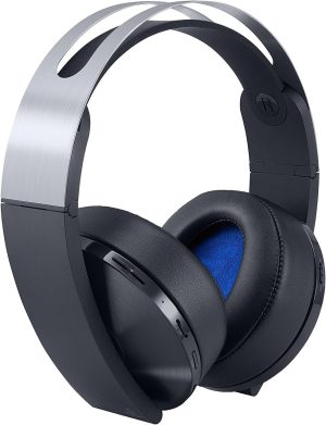 PlayStation 4 Platinum Wireless Headset (Black & Silver) - Sony
