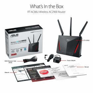 ASUS RT-AC86U WiFi Dual-band Gigabit Wireless Router  AC2900