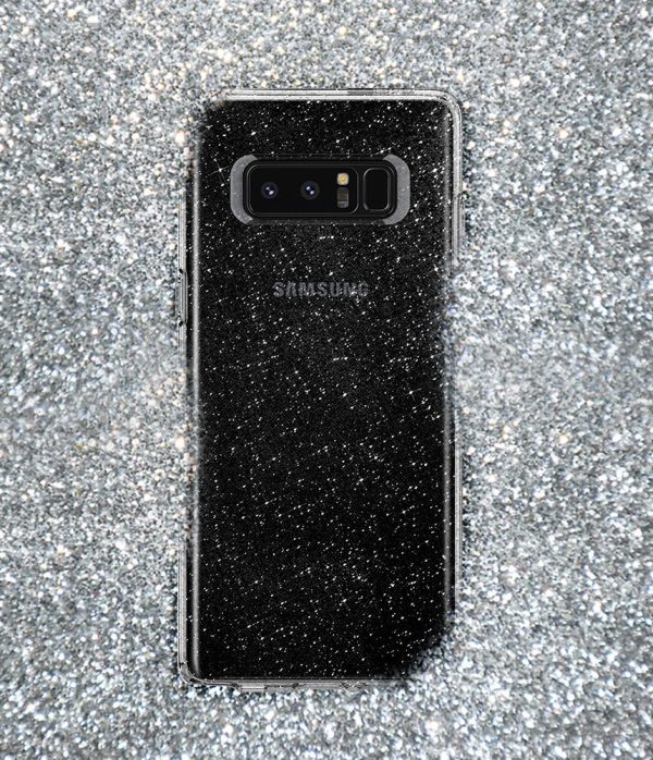 Galaxy Note 8 Spigen Liquid Crystal Glitter Case - Crystal Quartz