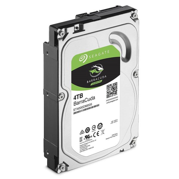 Seagate 4TB BarraCuda SATA 6Gbs 256MB Cache 3.5-Inch Internal Hard Drive