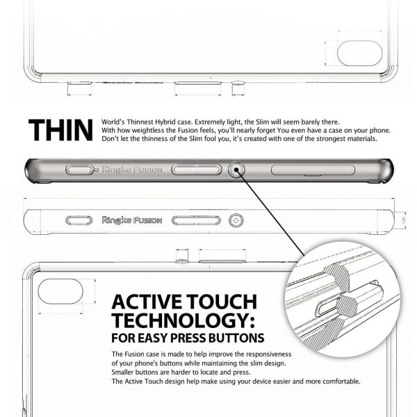 Sony Xperia Z3 Ringke Hybrid Drop Protection Fusion Case