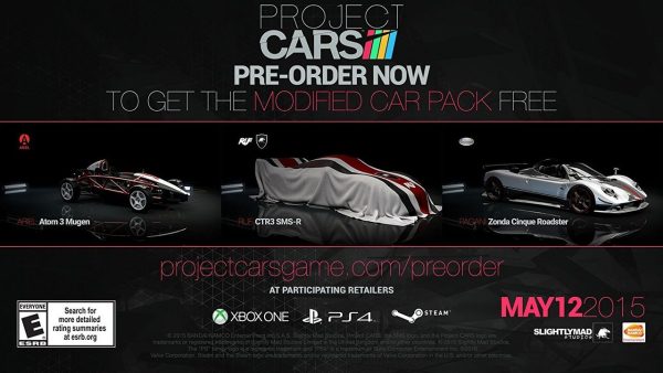 Project Cars  For PlayStation 4 - Bandai Namco