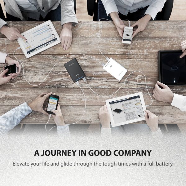 RAVPower 16750mah Power Bank External Battery Pack 4.5A Dual USB Output External Phone Charger Power Pack