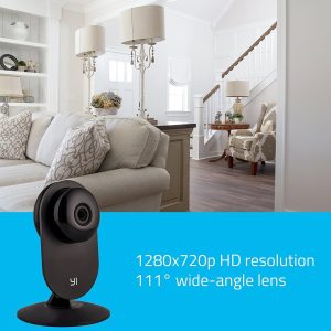 Yi Home Camera Wireless IP Security Surveillance System HDR English Version - White