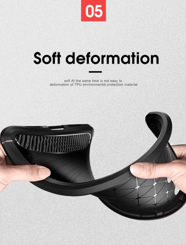 Mi 8 Concise Series / Slim Anti-fingerprint TPU Case by iPaky - Black