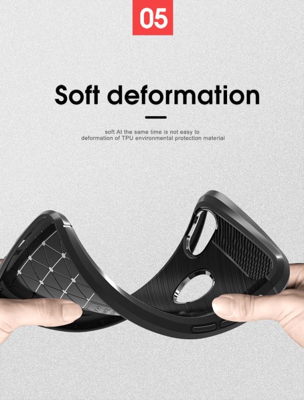 Redmi Note 5 / Redmi Note 5 Pro / Redmi Note 5 Ai  Concise Series / Slim Anti-fingerprint TPU Case by iPaky - Black.