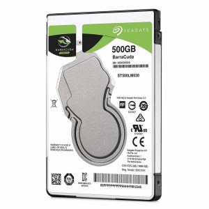 Seagate 500GB BarraCuda SATA 6Gb/s 128MB Cache 2.5-Inch 7mm Internal Hard Drive (ST500LM030)