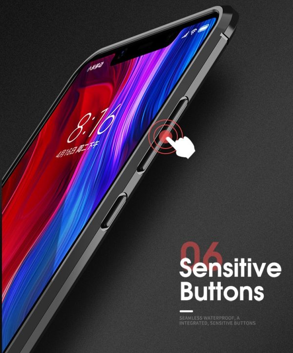 Mi 8 Concise Series / Slim Anti-fingerprint TPU Case by iPaky - Blue Mi 8 Concise Series / Slim Anti-fingerprint TPU Case by iPaky - Blue