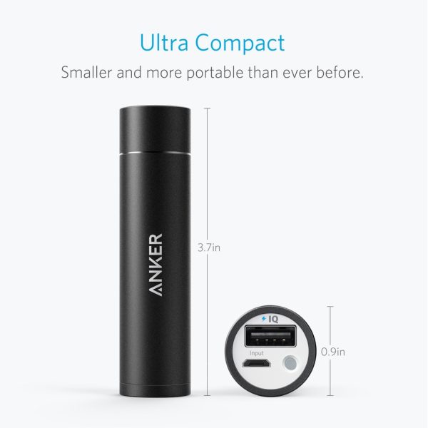 Anker PowerCore+ Mini 3350mAh Powerbank - Black (A1104H11)