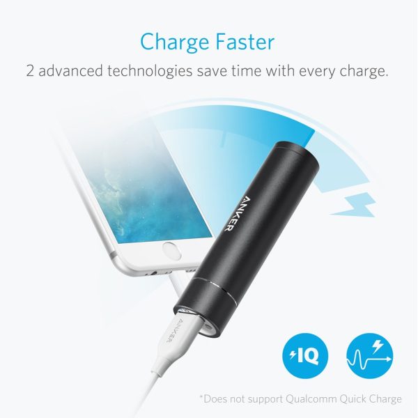 Anker PowerCore+ Mini 3350mAh Powerbank - Black (A1104H11)