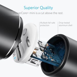 Anker PowerCore+ Mini 3350mAh Powerbank - Black (A1104H11)