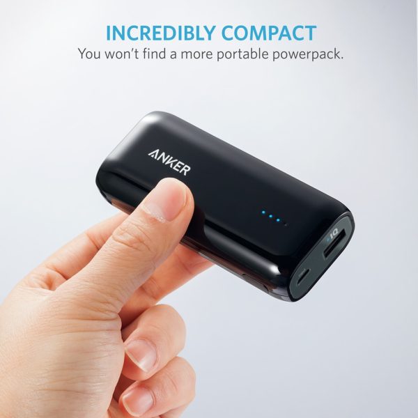 Anker Astro E1 5200mAh Powerbank - Black (A1211H12) Anker Astro E1 5200mAh Powerbank - Black (A1211H12)