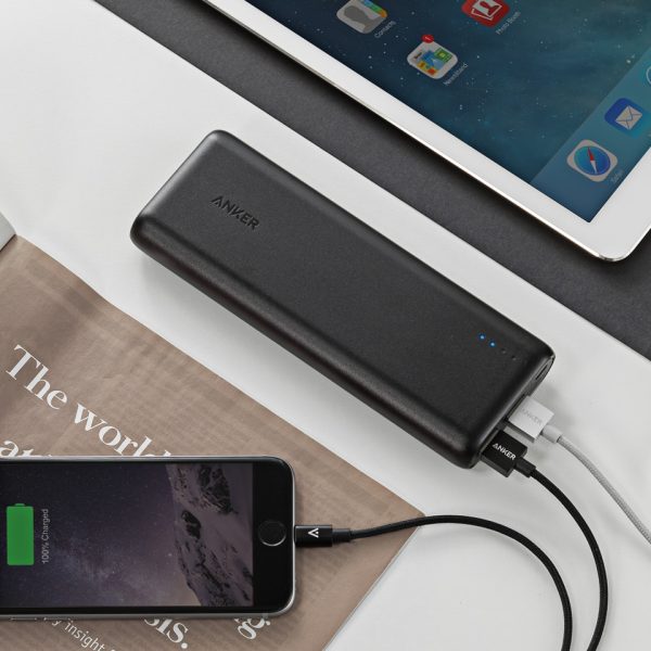 Anker PowerCore 15600mAh Powerbank - Black (A1252H11)